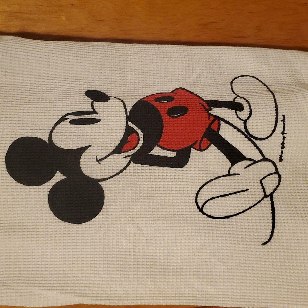 Vintage Waffle Knit Mickey Mouse Walt Disney Tank Top - Picture 3 of 8